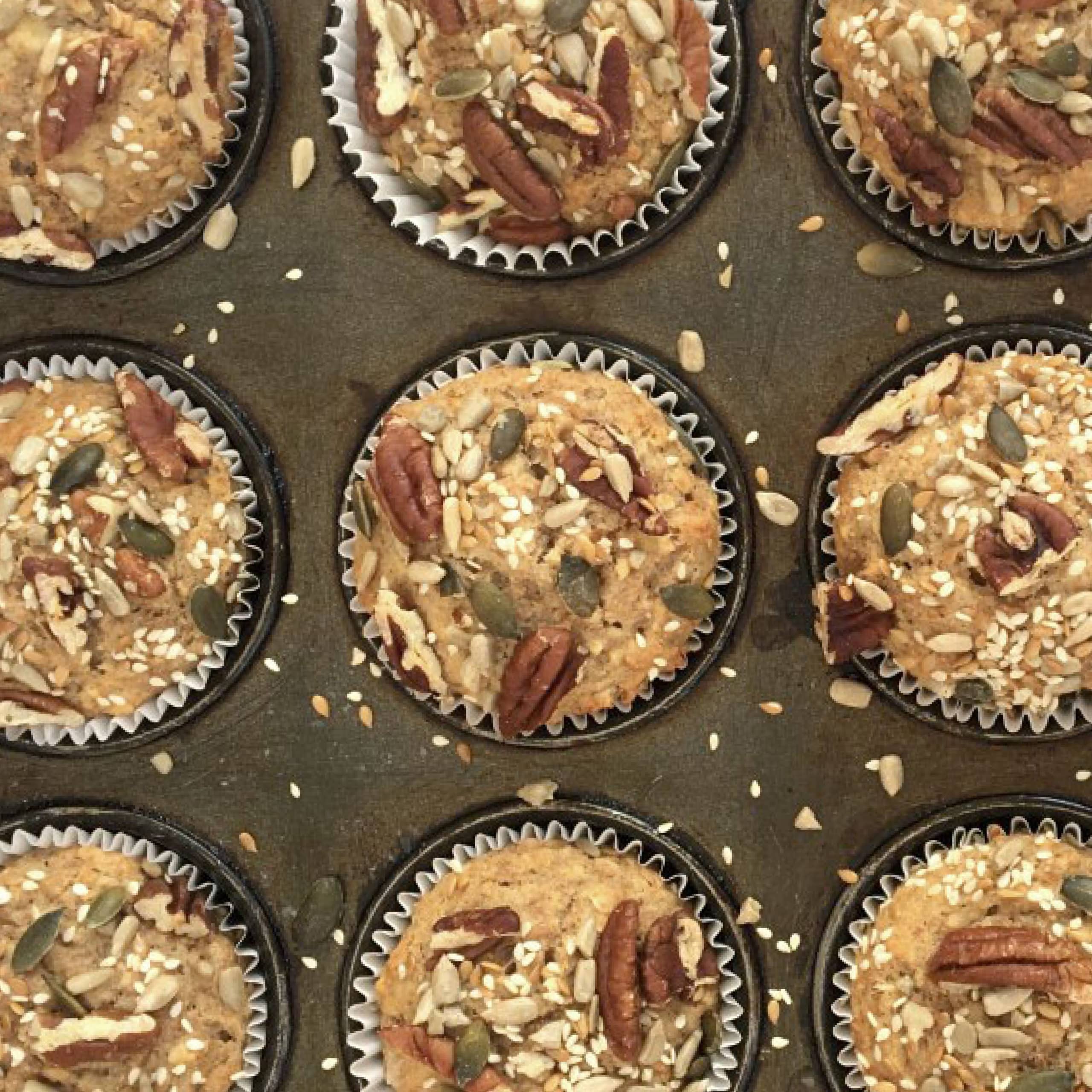 fibre muffins - The Gut Stuff