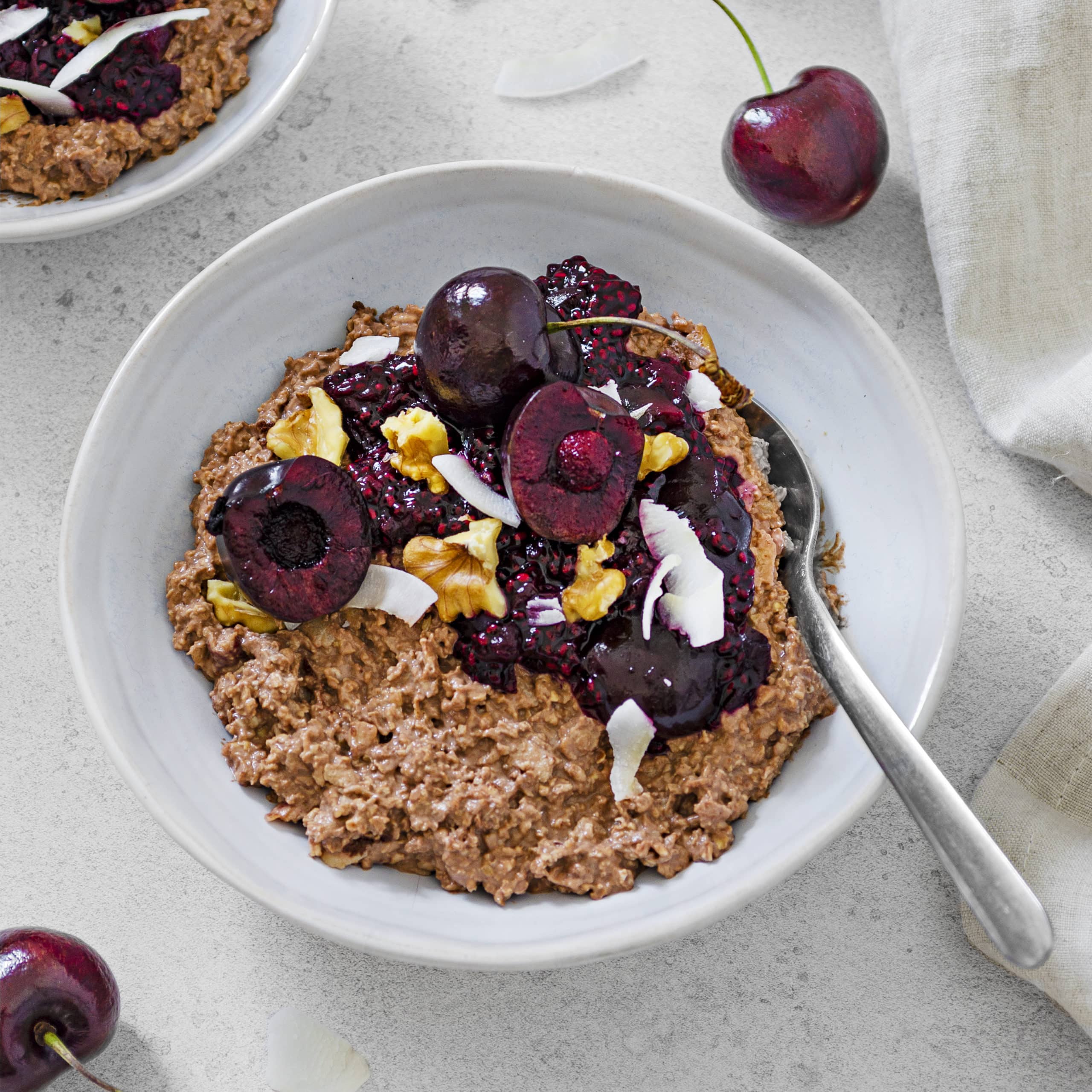 Cacao Cherry Kefir Pudding Recipe The Gut Stuff